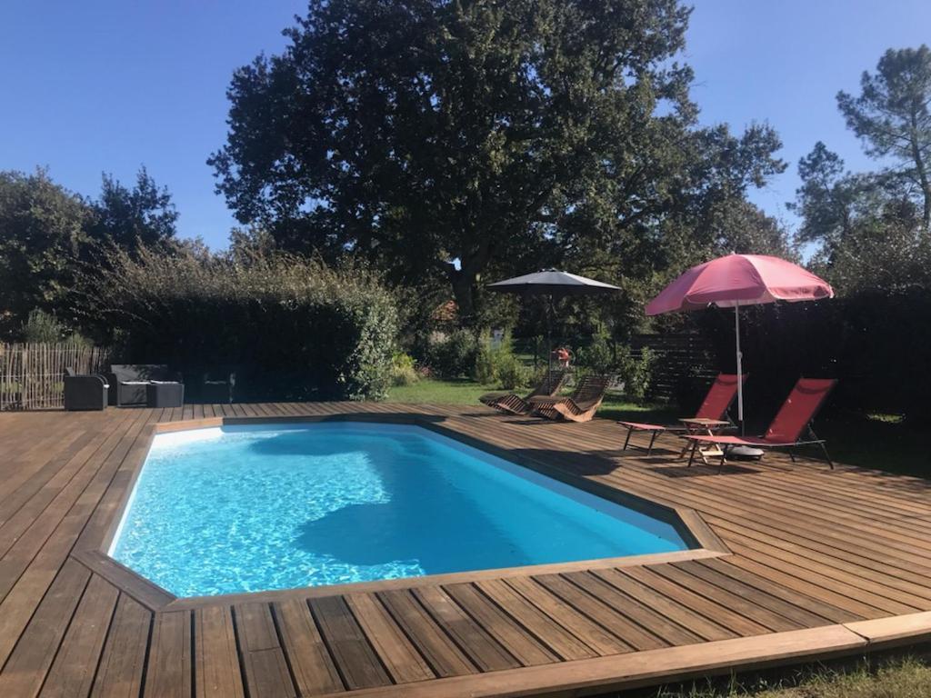 La Resiniere De Pirique Bed & Breakfast Parentis-en-Born Bagian luar foto