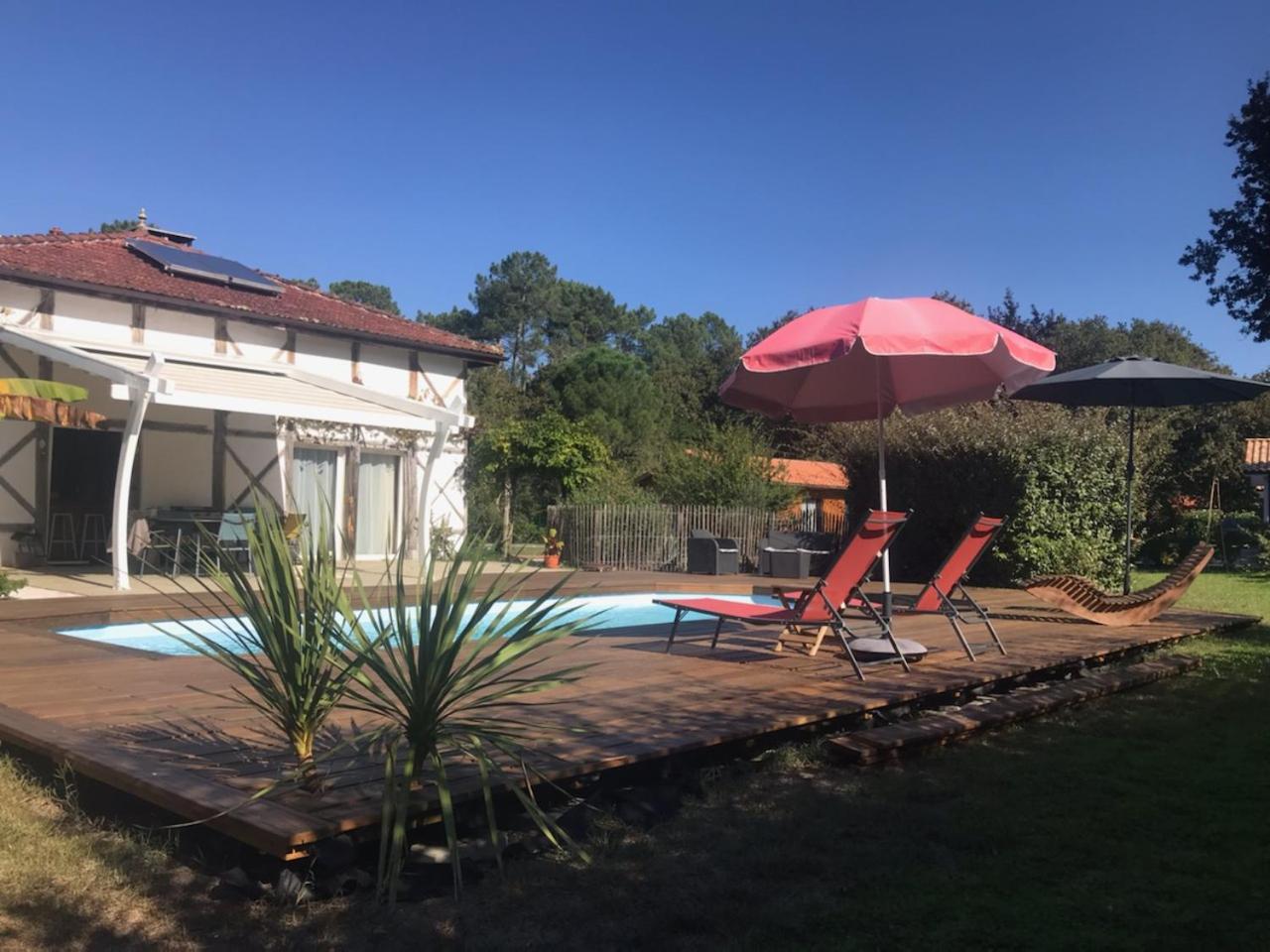 La Resiniere De Pirique Bed & Breakfast Parentis-en-Born Bagian luar foto